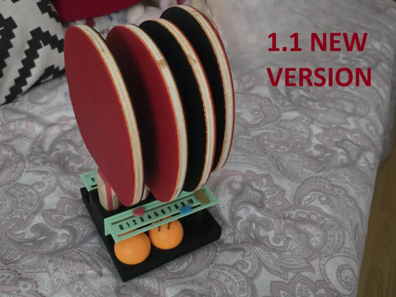 Compact Ping Pong Spool Holder 1.1+ Magnetic Score