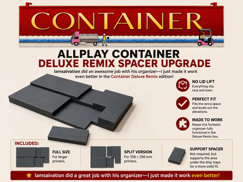 AllPlay Container Deluxe Remix Spacer Upgrade 