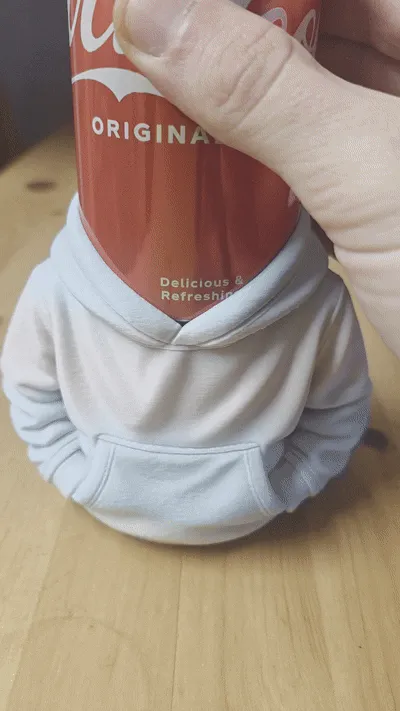 Hoodie Can Koozie Multiple Sizes Available view 3