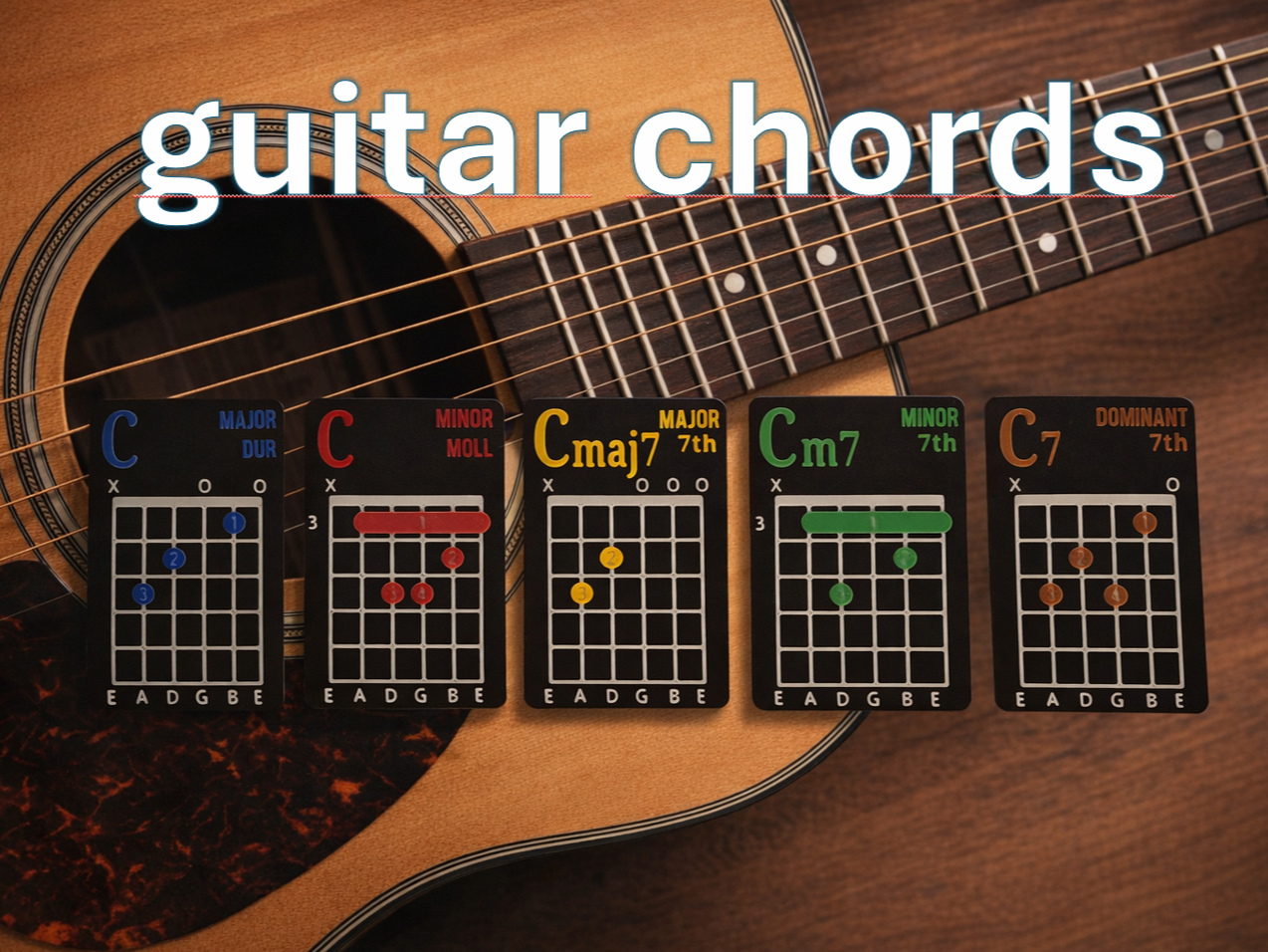 Gitarrenakkorde (guitar chords)