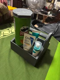 Caisse à outils rétro / caddy à condiments — photo 3
