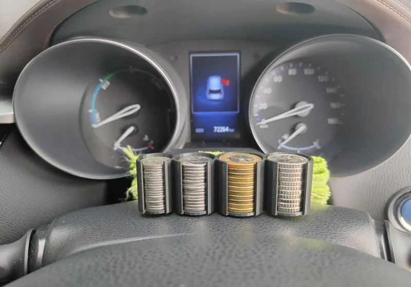 Horizontal Coin Holder For Singapore Coins 
