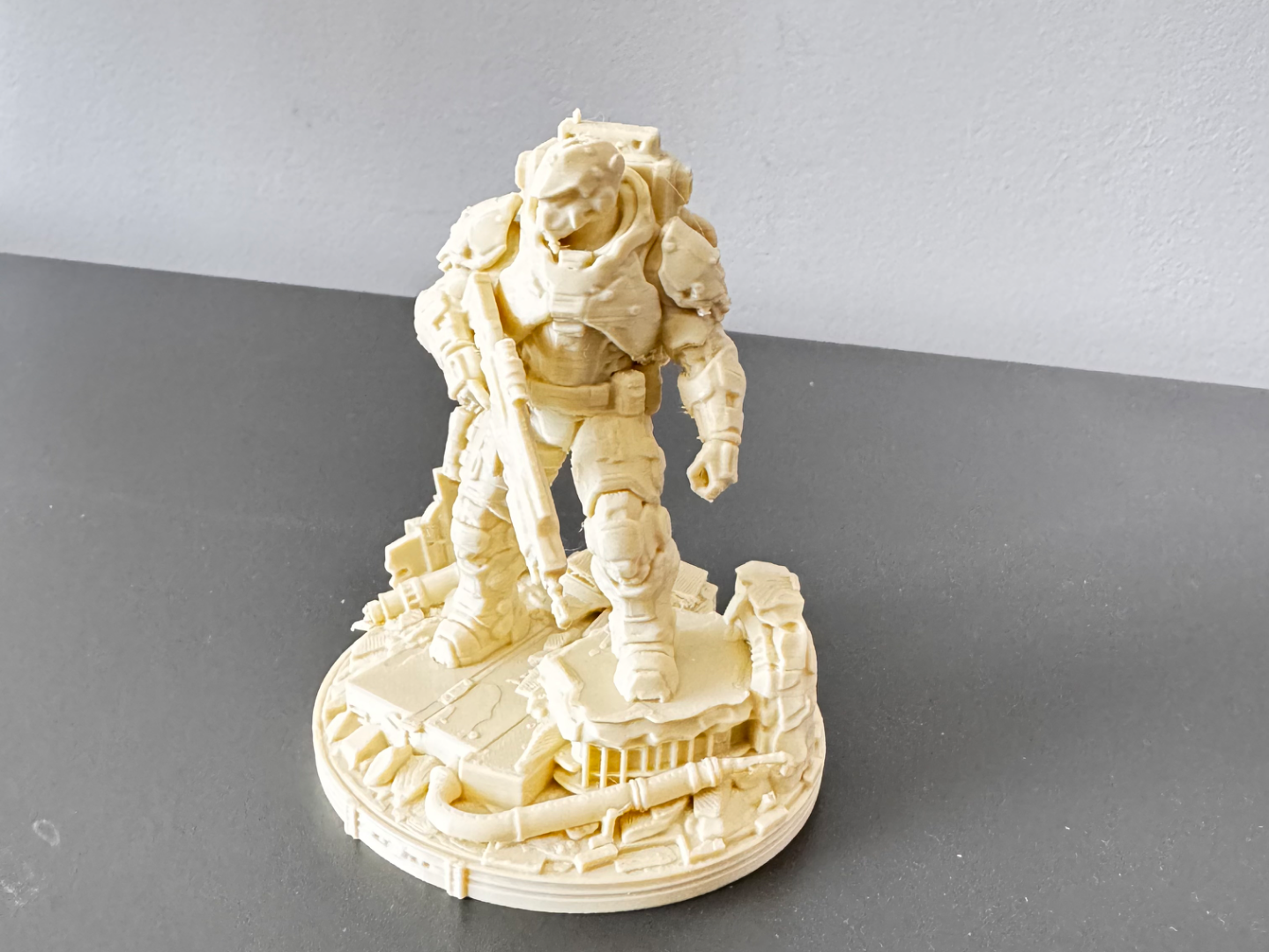 Armoured Sci Fi Warrior Display Model