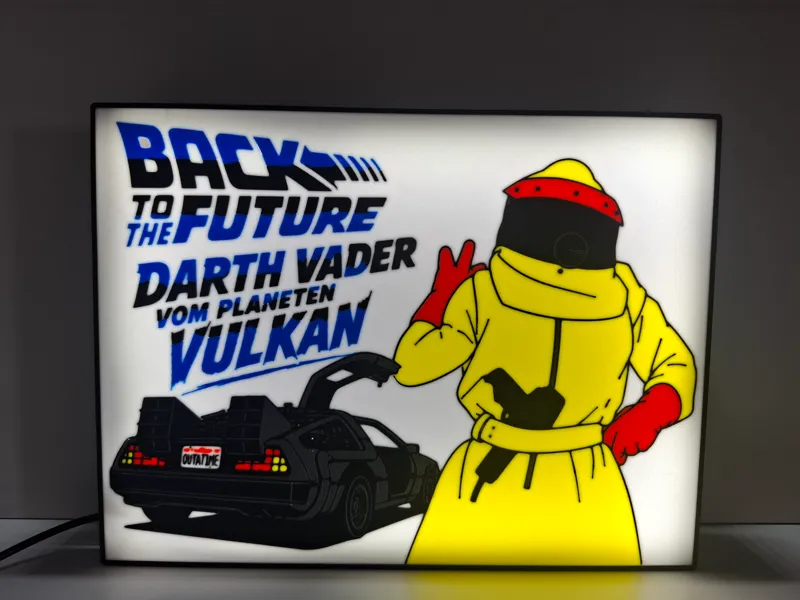 Back to the Future  Darth Vader from Planet Vulcan