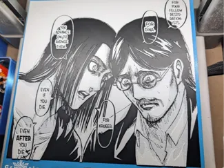 attack on titan eren father manga panel