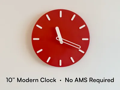 Modern Minimalist Wall Clock
