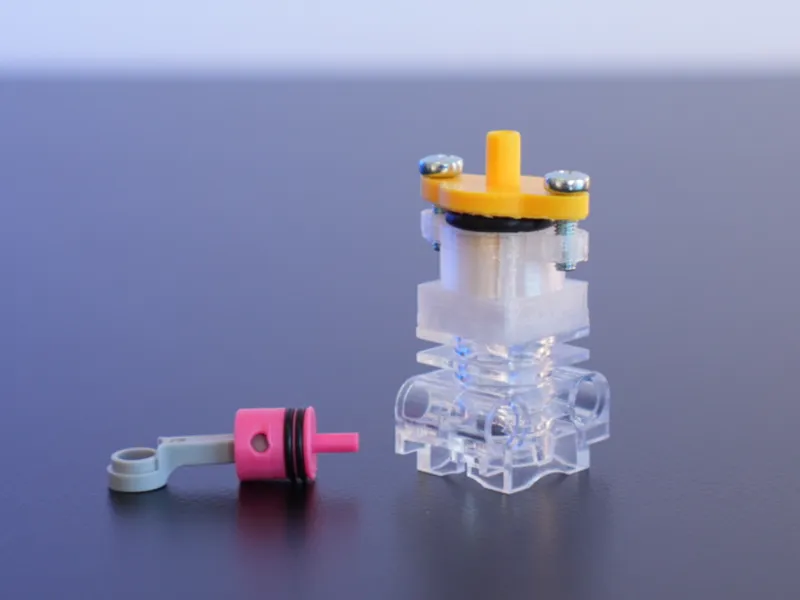 Air Engine V2 for Building Blocks