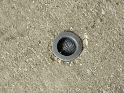 1/2" Recessed Plugs for Termite Treatment
