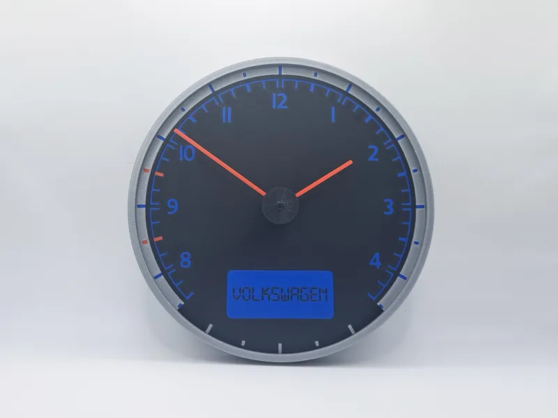 Volkswagen Tachometer-Wanduhr (Golf 4, Bora Style)