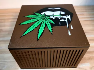 Aufbewahrungsbox fürs Drehen von Joints