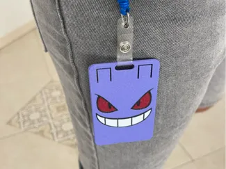 Gengar ID Card Holder/Badge Holder