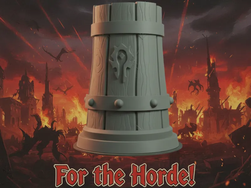 WoW Horde can holder