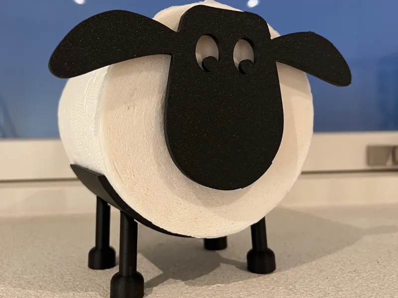 Toilet Roll Sheep