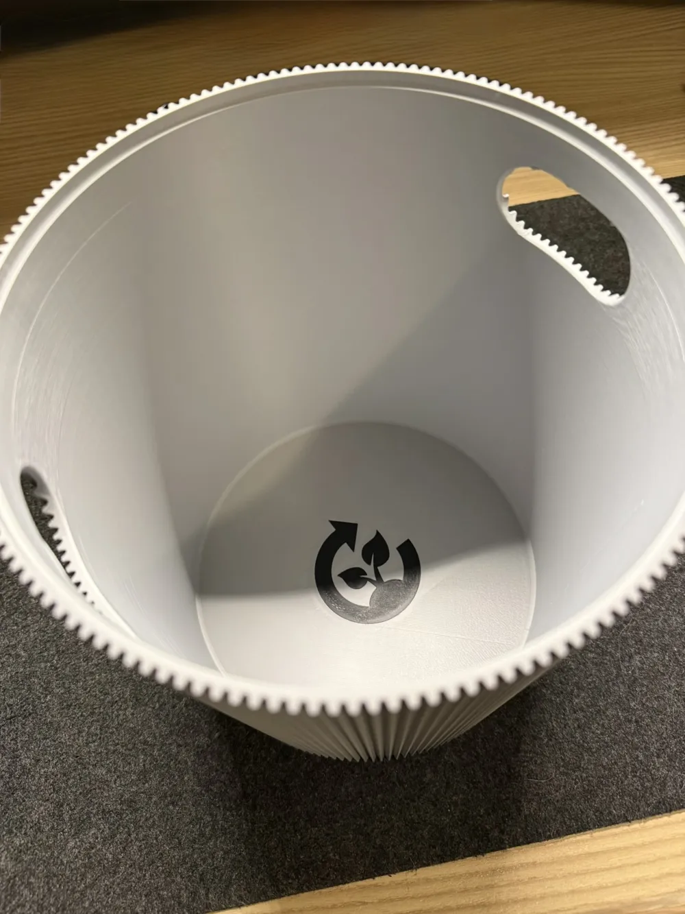 Compost Bin with handles - Free 3D Print Model - MakerWorld