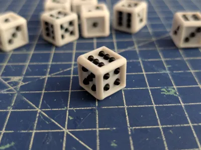 Braille Dice (6 Sided)