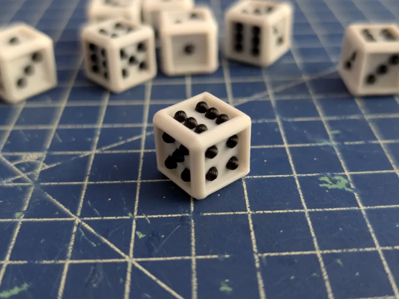 Braille Dice (6 Sided)