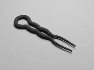 Curved hairpin - 02