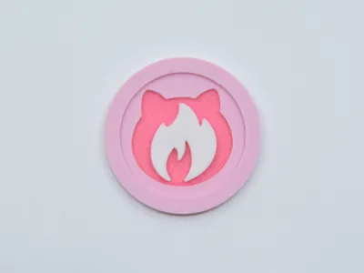 Flame Cat Coin