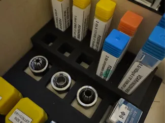 CNC bits and ER11 collet and nuts organizer
