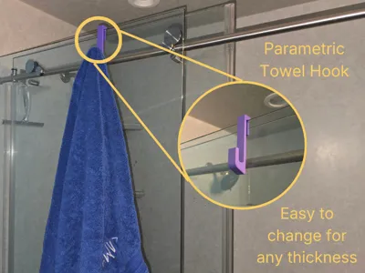Parametric Towel Hook