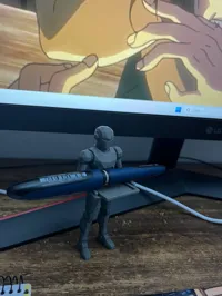 Robot serviteur avec plateau - figurine — photo 3