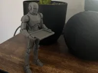 Robot serviteur avec plateau - figurine — photo 1