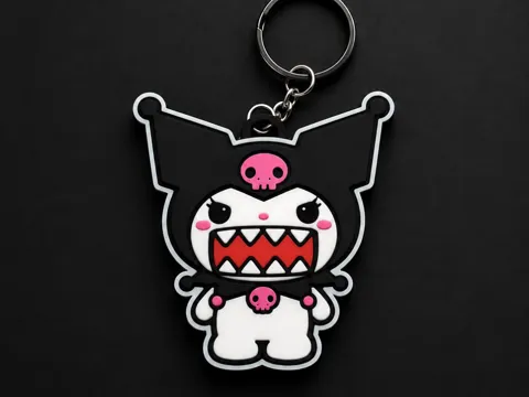 Llavero: adorable Kuromi keychain — referencia de MakerWorld
