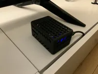 Boîtier pour Raspberry Pi 5 avec HAT M.2 NVMe (version longue) — photo 4