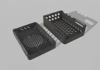 Boîtier pour Raspberry Pi 5 avec HAT M.2 NVMe (version longue) — photo 2
