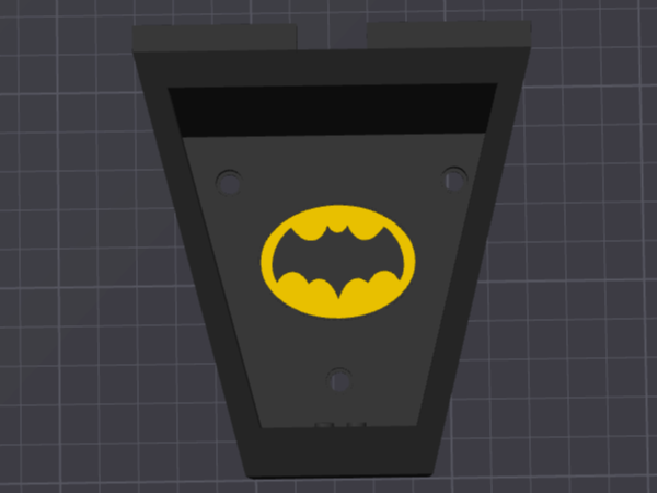 Classic Batman Brick Mask Wall Display