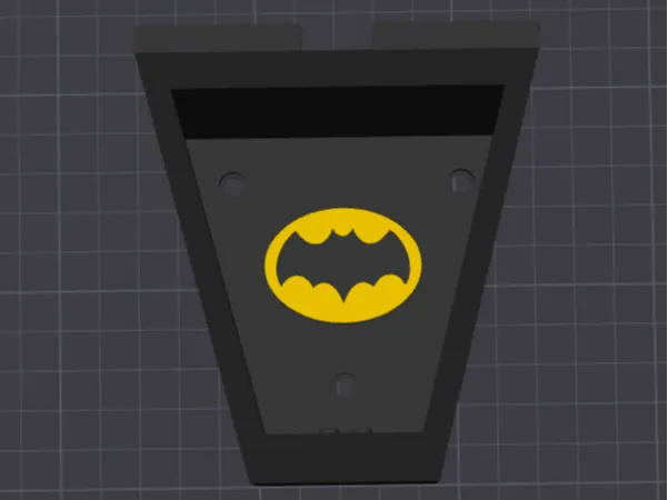 Classic Batman Brick Mask Wall Display