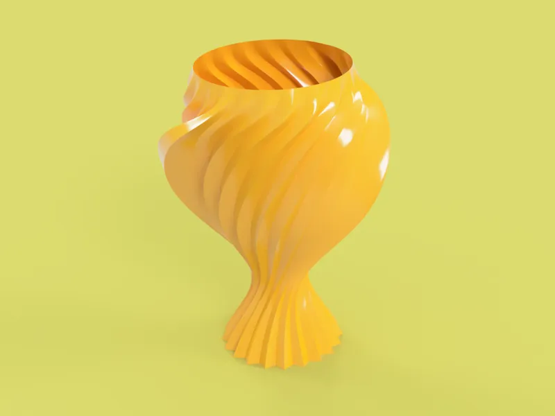 Vase 'n Trophy with twisted versions