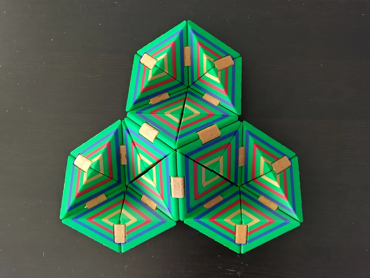 24 Piece Origami Cube - twice the fun! view 4