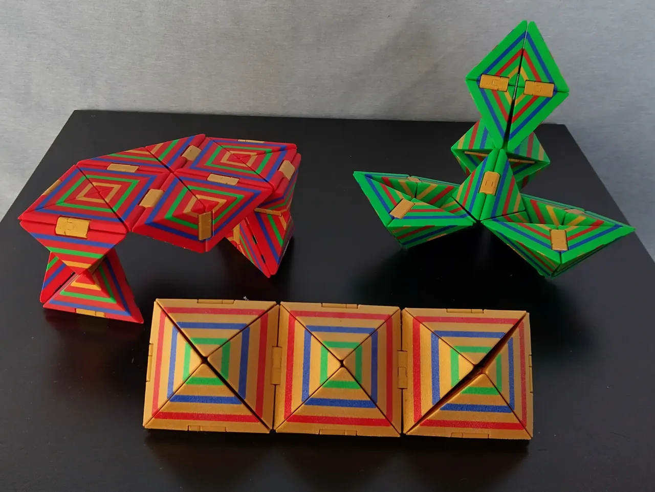 24 Piece Origami Cube - twice the fun! view 3
