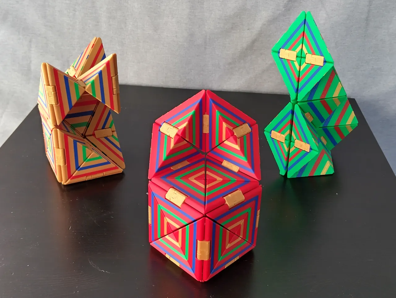 24 Piece Origami Cube - twice the fun! view 2