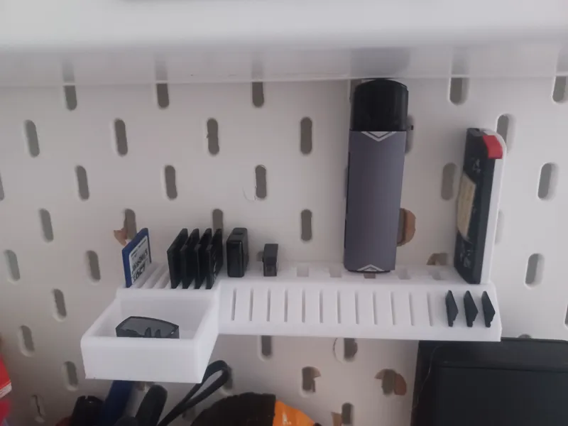 Skadis USB USB-C SD MicroSD Tray Holder