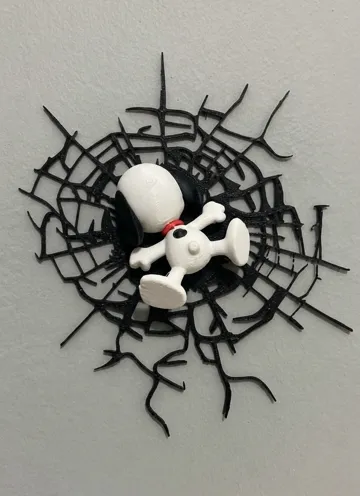 Soporte: Snoopy Cracking Through the Wal — vista de referencia 3