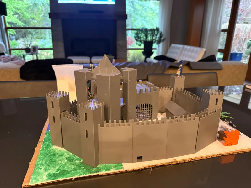 my 4th grade castle project!