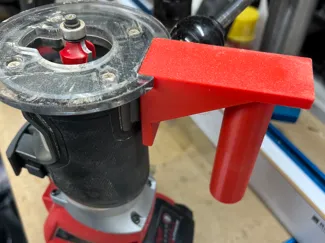 Milwaukee Router Handle and Extended Base