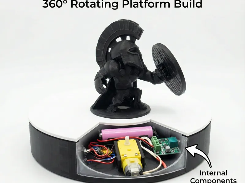 Motorized Turntable | Rotating Display