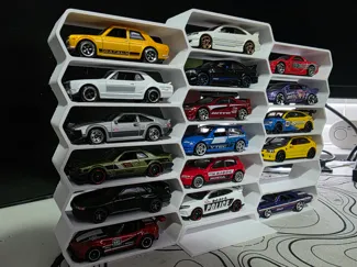 Modular Hot Wheels stand
