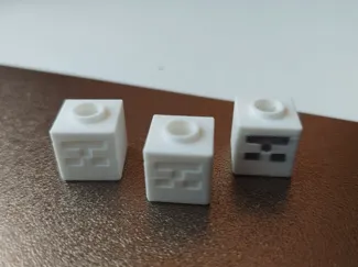 Minecraft skeleton head
