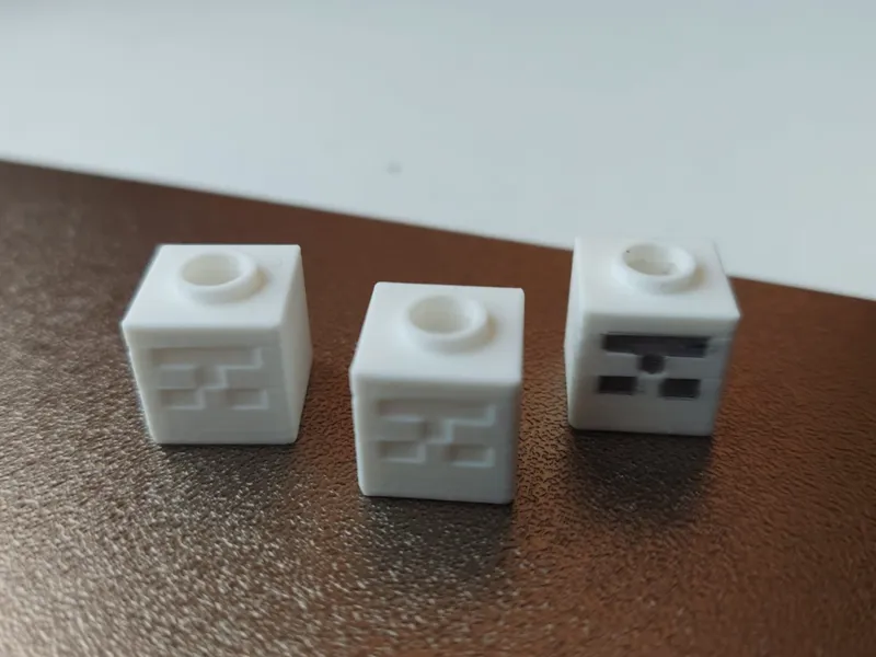 Minecraft skeleton head