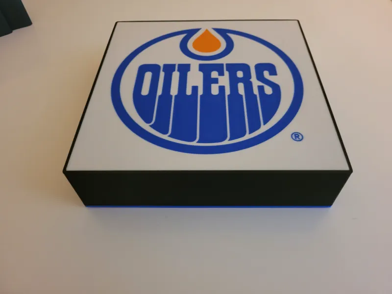 Edmonton Oiler 2024 Logo Lightbox