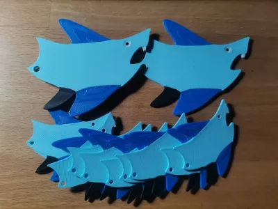 Shark keychain by Rumba & Shtasyan