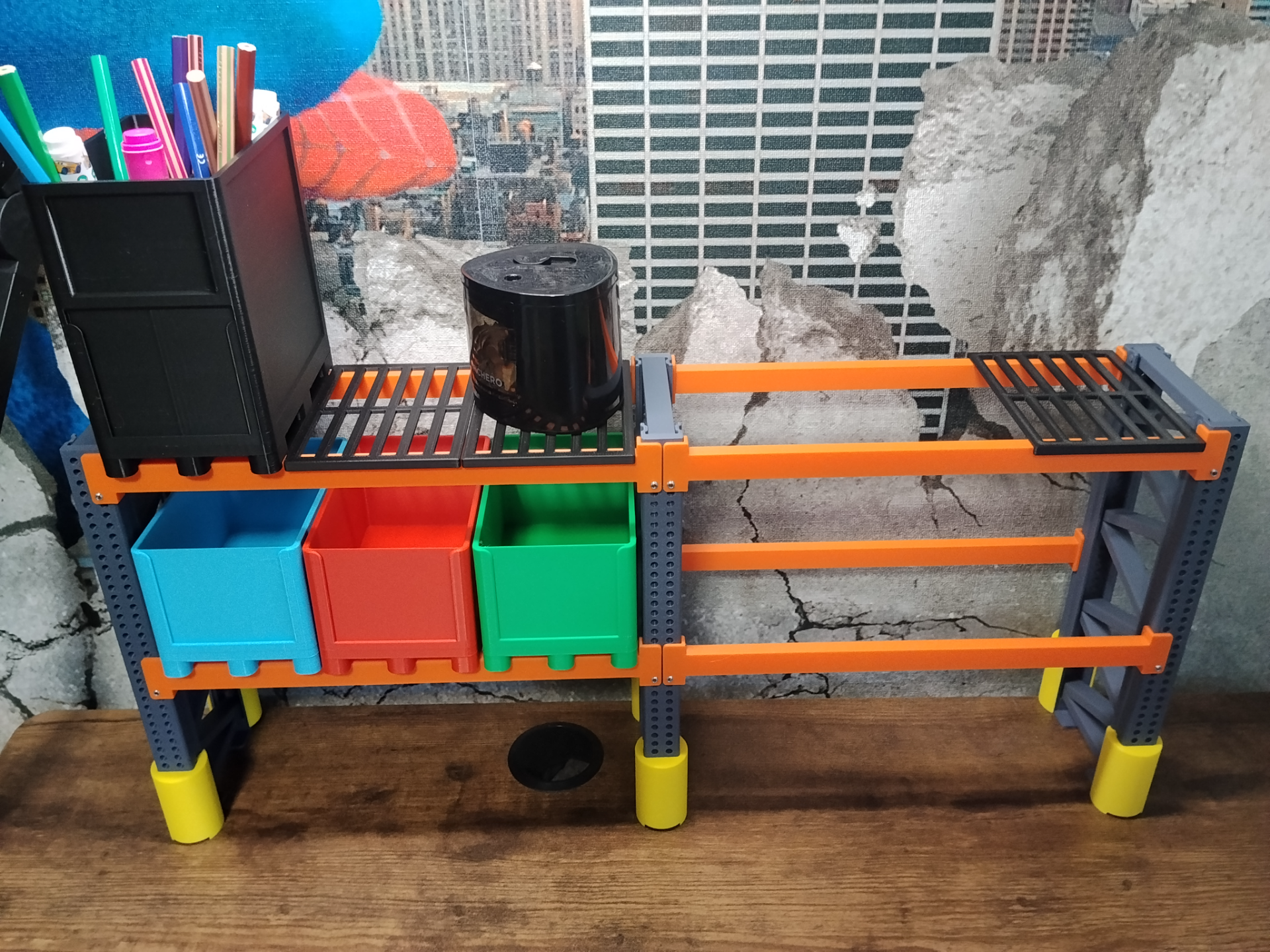 Desk organizer - Warehouse rack