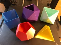 Boîtes de rangement — solides platoniciens — photo 2
