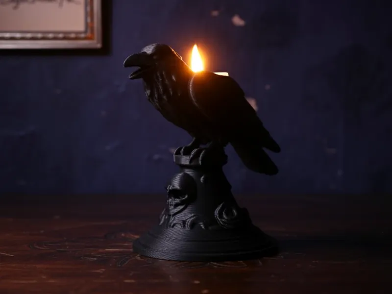 Raven TeaLight Holder