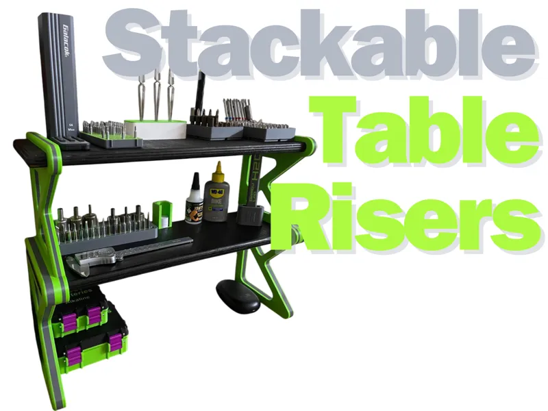 Stackable Table Risers 150mmx20mm