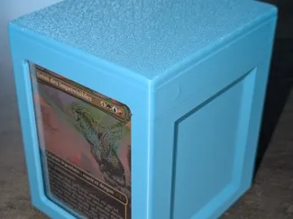 Deck box for 100 doubles sleeved cards